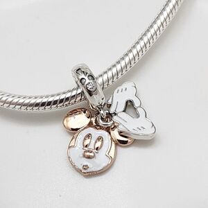 Pandora Disney Mickey Mouse Double Dangle Charm